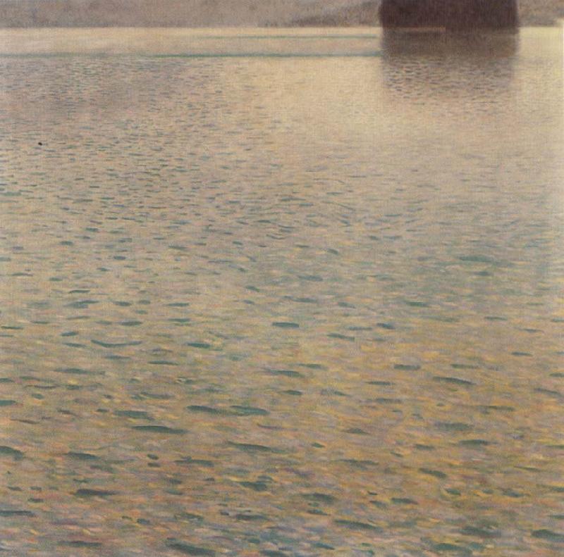 Gustav Klimt Island in the Attersee oil painting picture